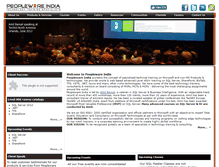 Tablet Screenshot of peoplewareindia.com